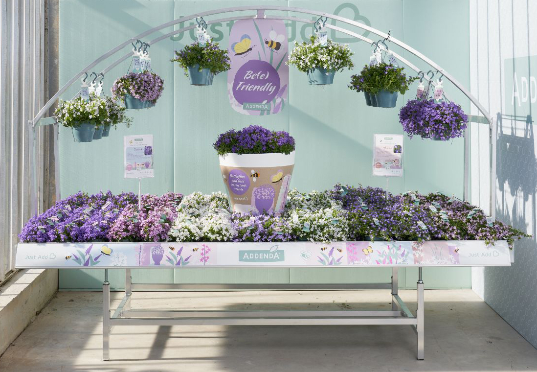 Huisstijl, ontwerp, branding, P.O.S., tuincentrum, milieu, design, Westland, Naaldwijk, Mangoa, Addenda