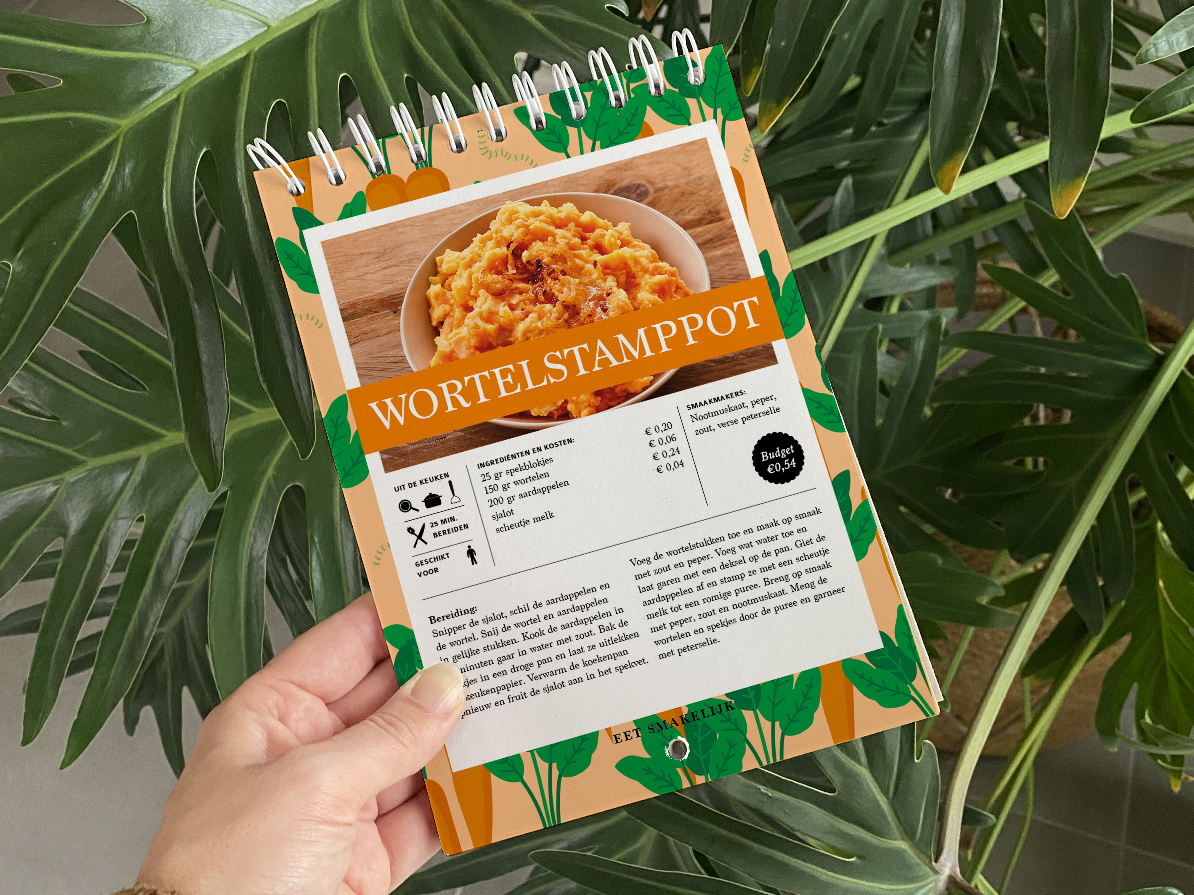 Patroon, ontwerp, illustratie, groente, duurzaamheid, CVD, Rotterdam, Mangoa, design, huisstijl, grafisch ontwerp, kalender, recepten